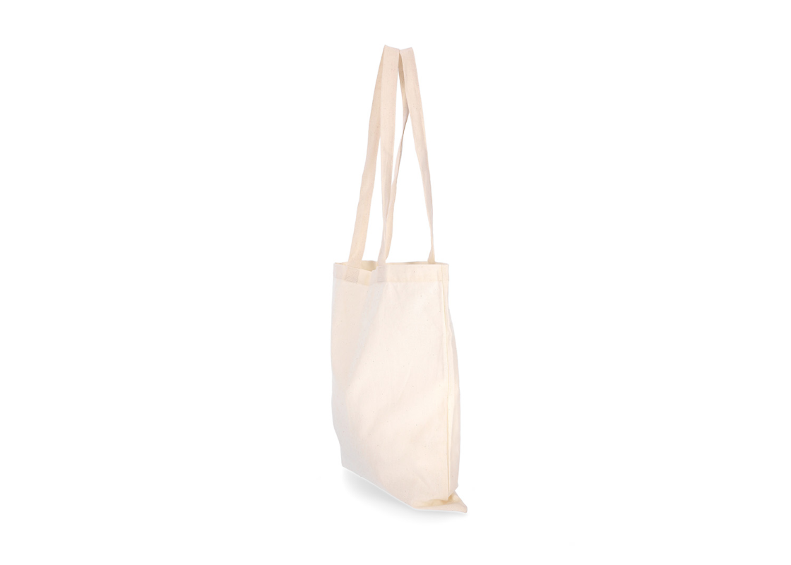 DROB-1/ECO<br>Dabīga krāsa<br>Audekls Tote soma<br>380*420 mm, 1 gab. 2